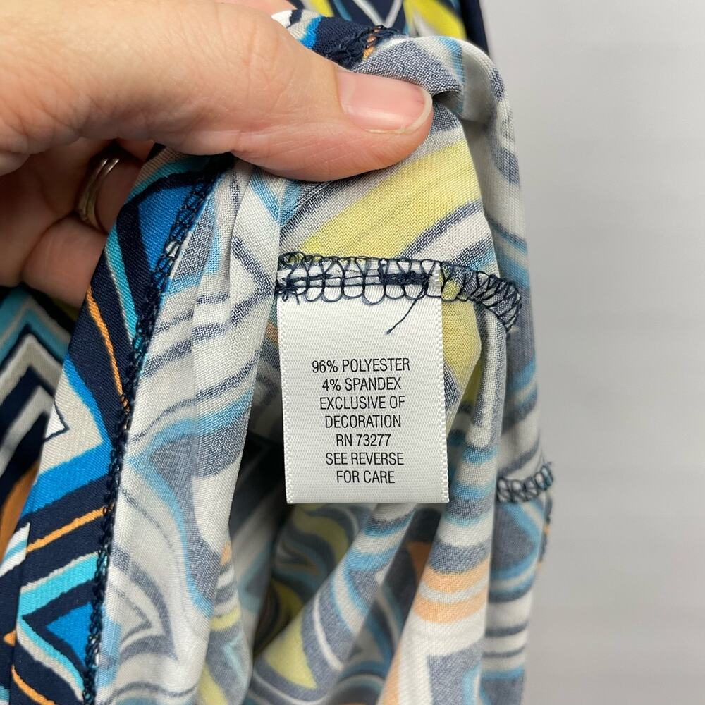 Apt. 9 | NWT Colorful Chevron Print Halter Neck F… - image 9